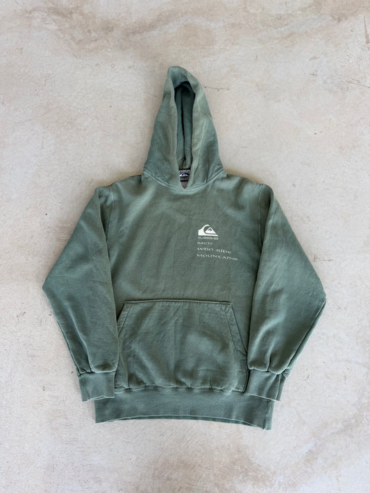 Vintage Quiksilver “Men Who Ride Mountains” Hoodie (M)