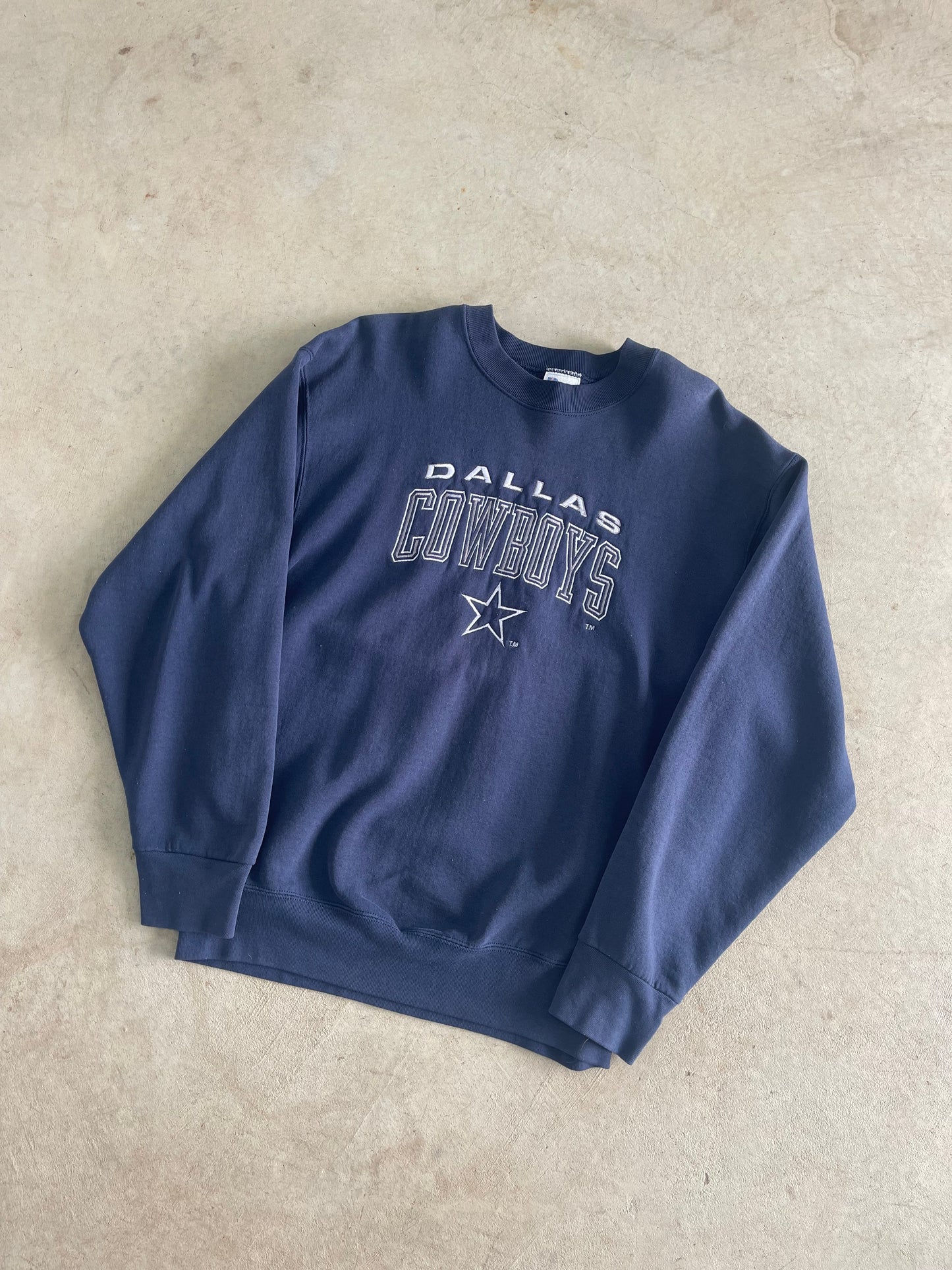 Vintage Dallas Cowboys NFL Embroidered Crewneck (L)