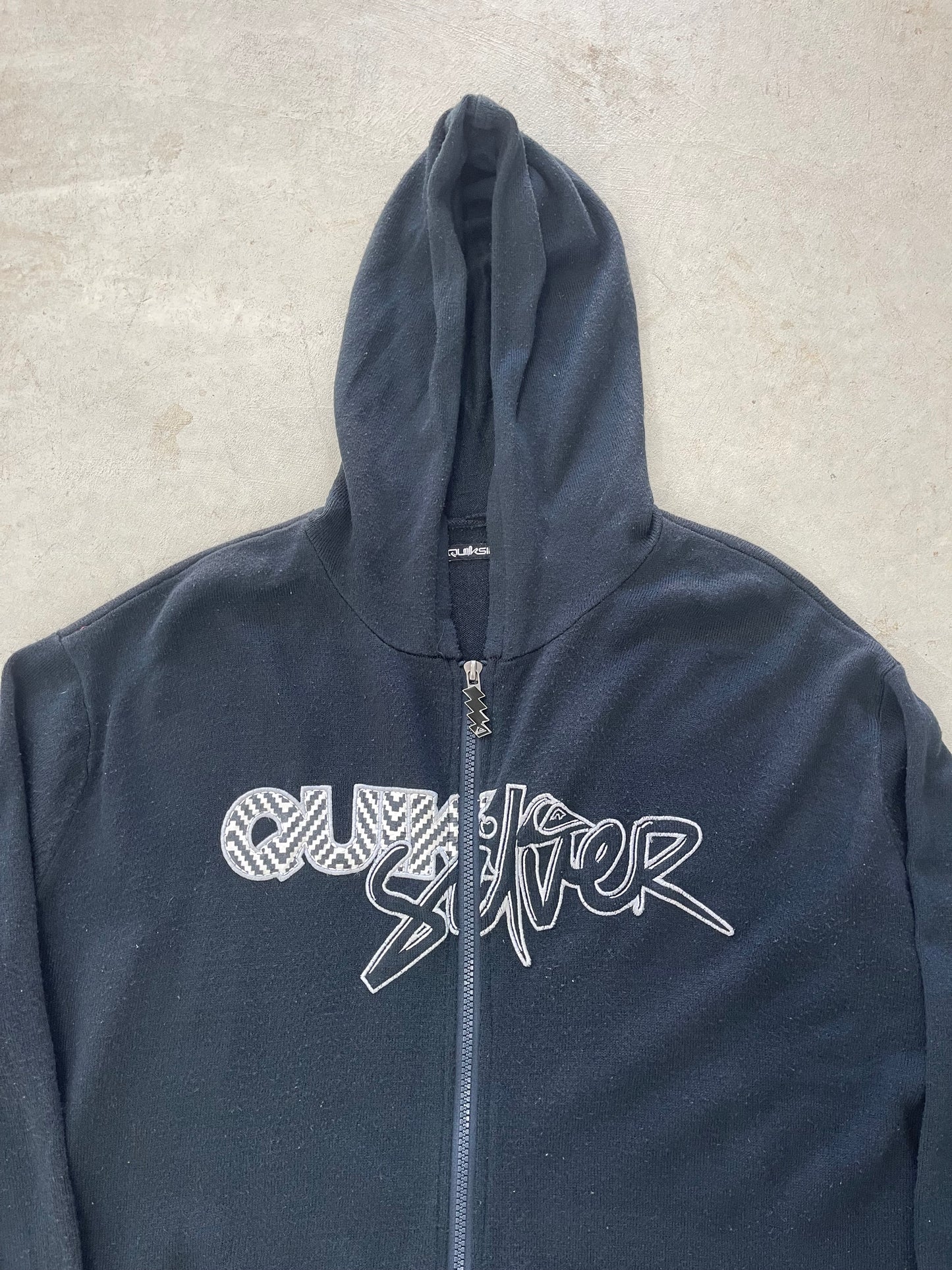 Y2K Quiksilver Full-Zip Hoodie (L)