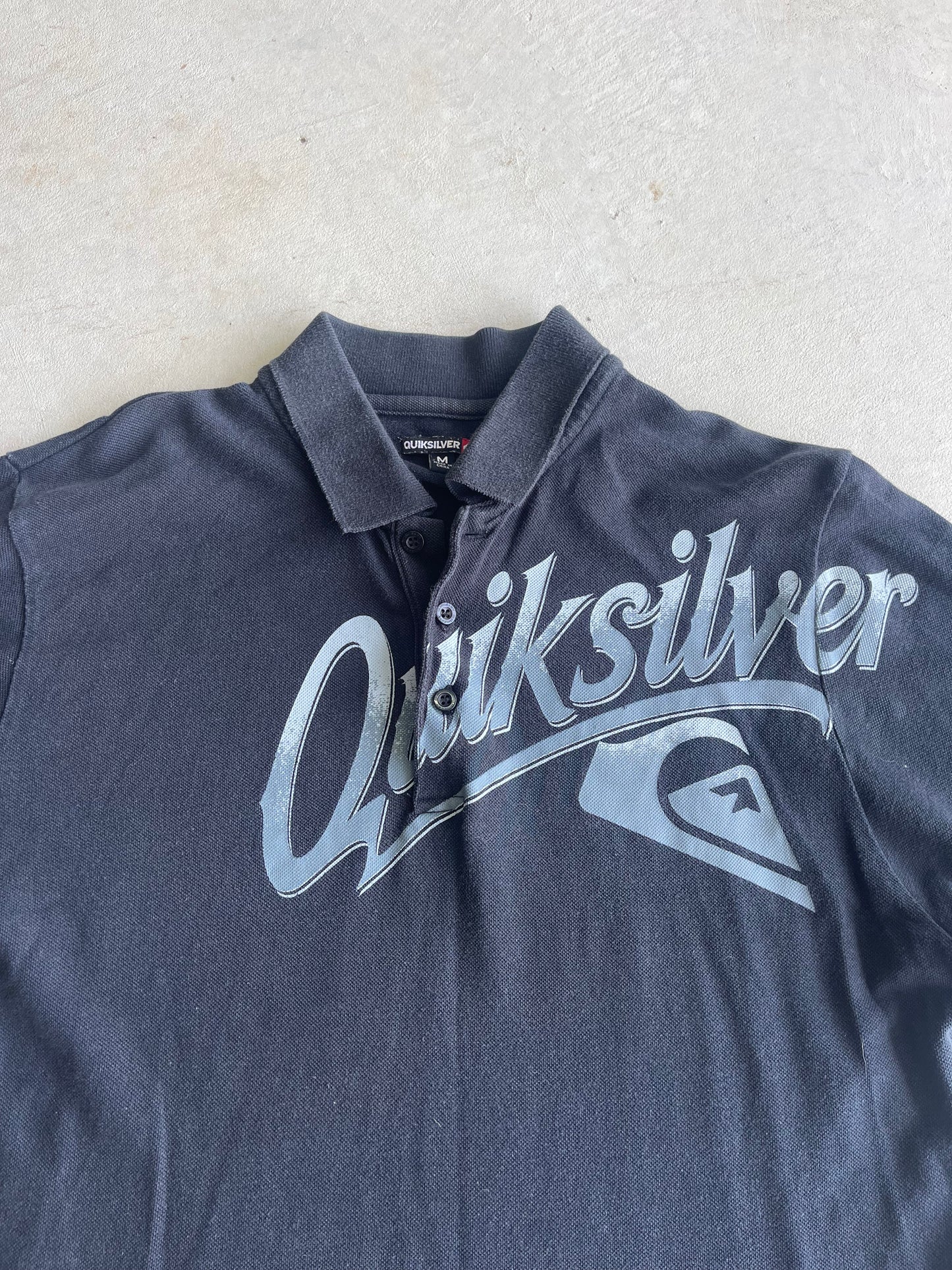 Y2K Quiksilver Polo (M)