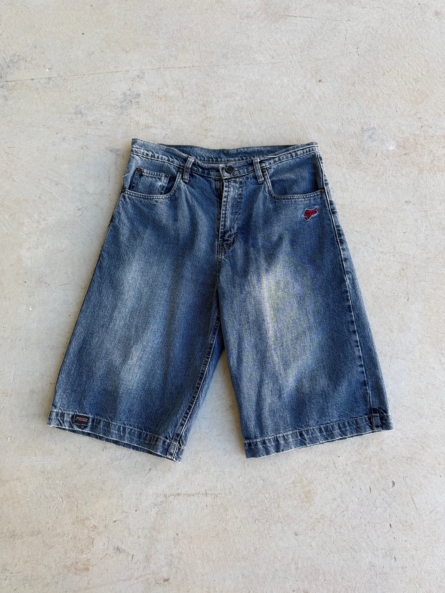 Y2K Fox Jorts (30-32)