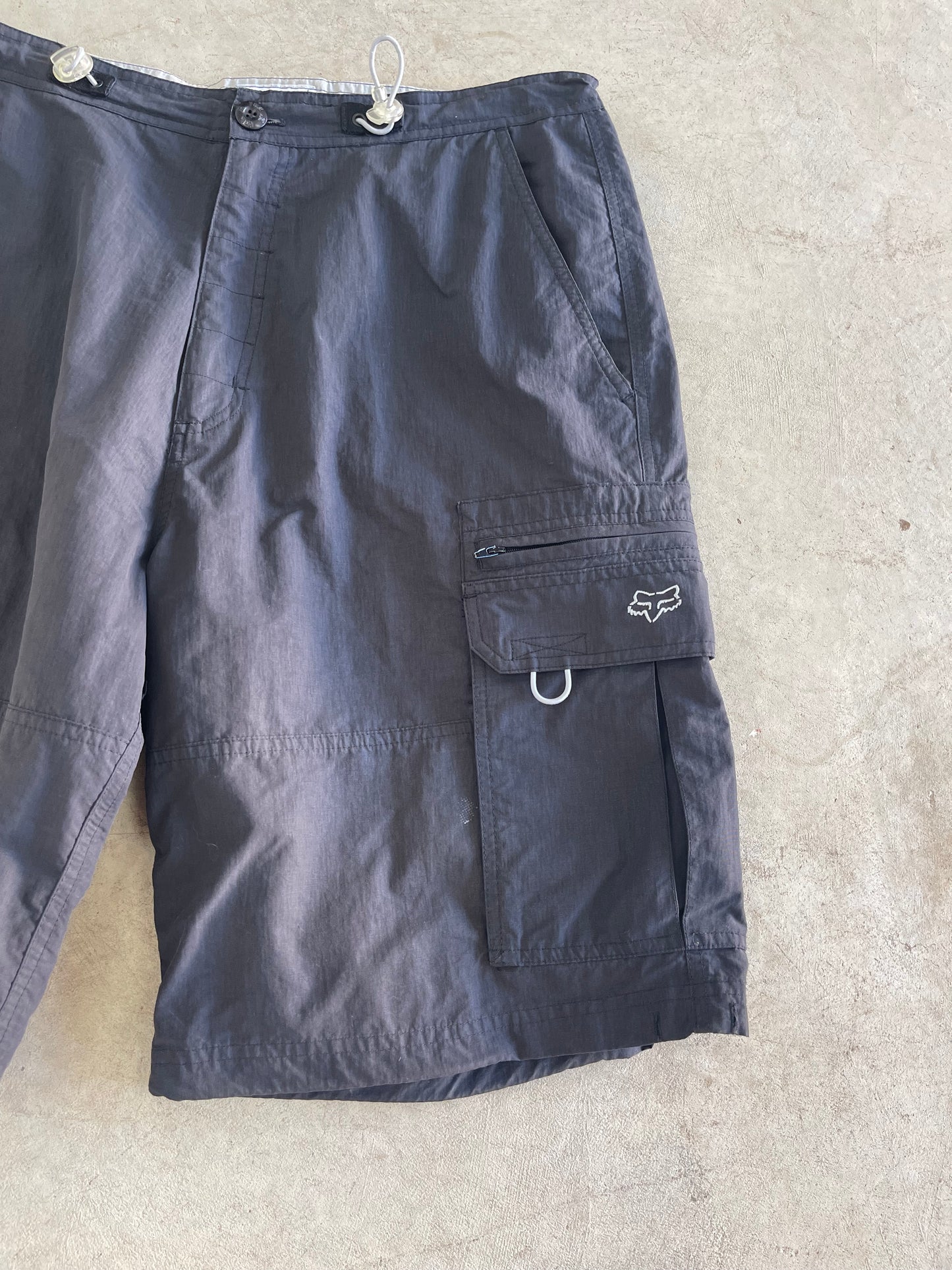 Y2K Fox Cargo Shorts (32-34)