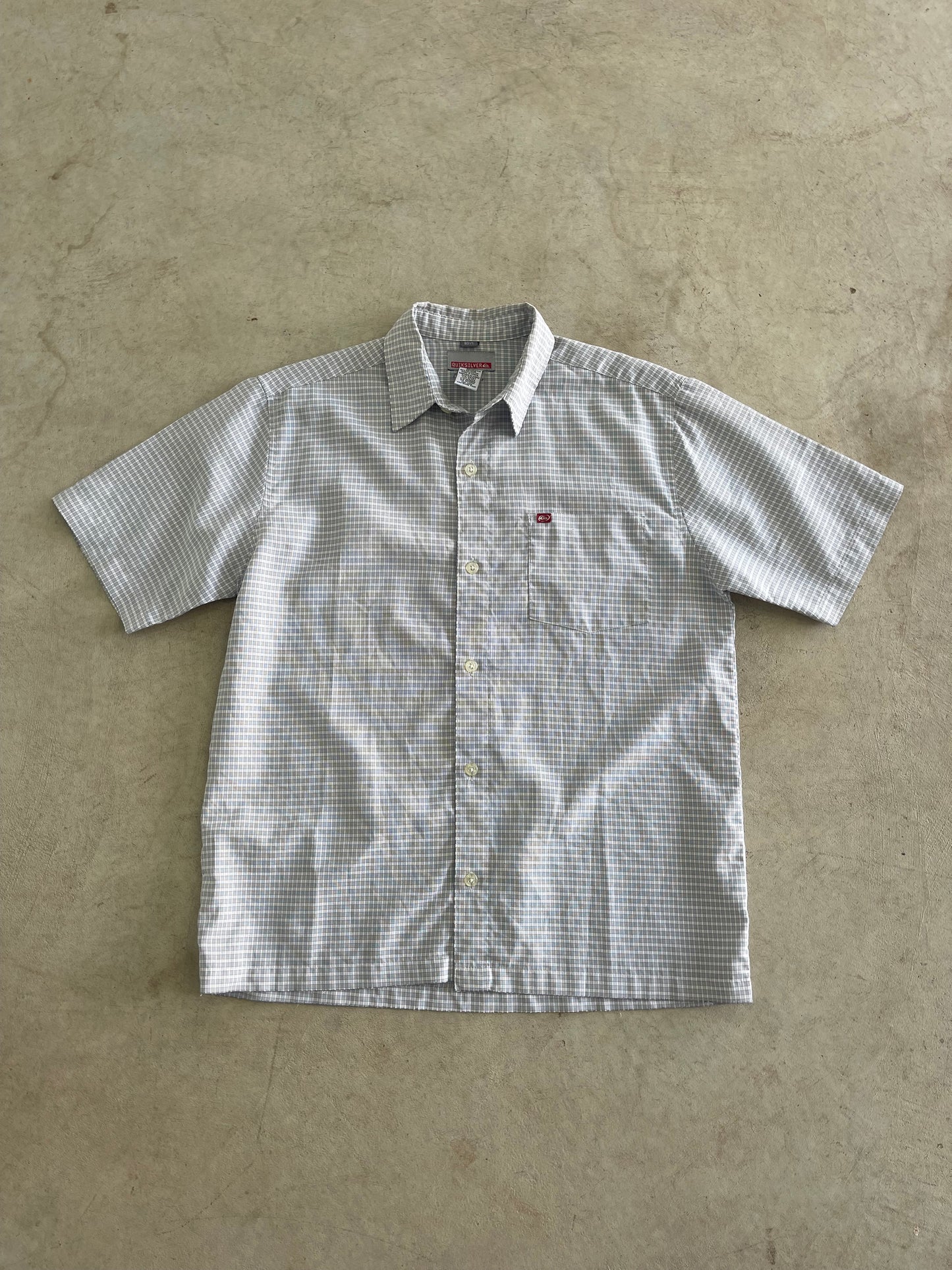Vintage Quiksilver Short Sleeve Button Up Shirt (S)