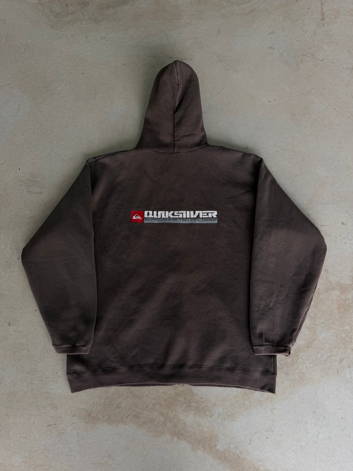 Vintage Quiksilver Full Zip Backhit Hoodie (XL)