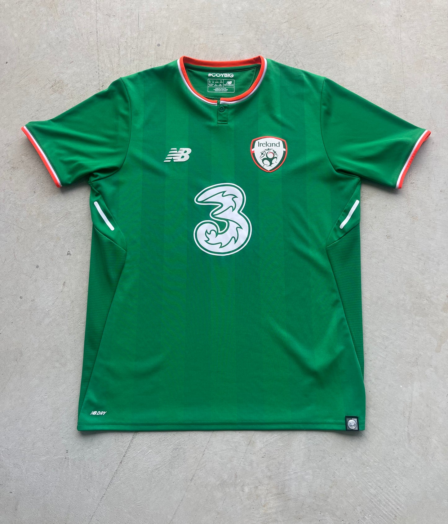 2018 New Balance Ireland Jersey (L)