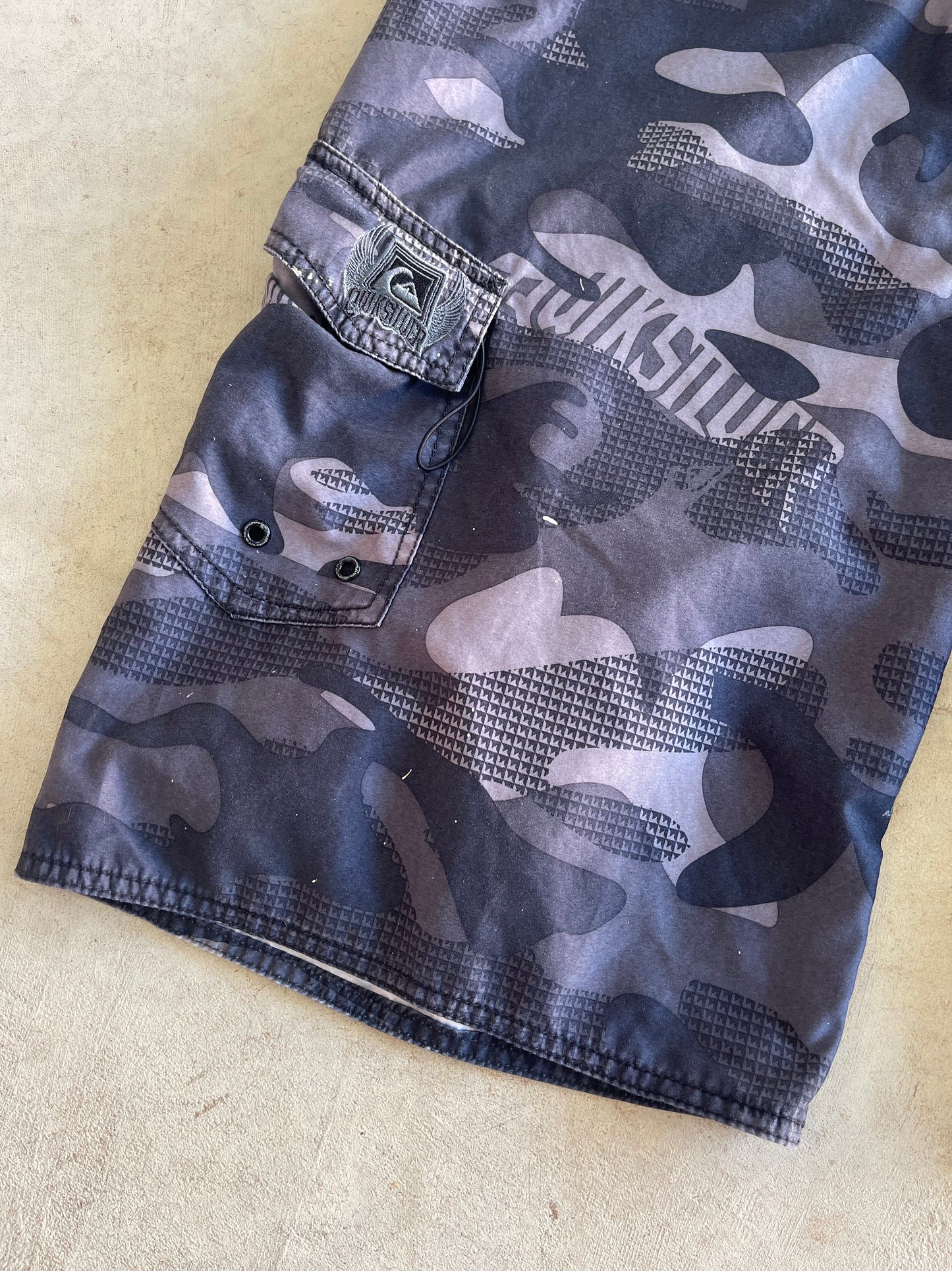 Y2K Quiksilver Camo Boardies (34)