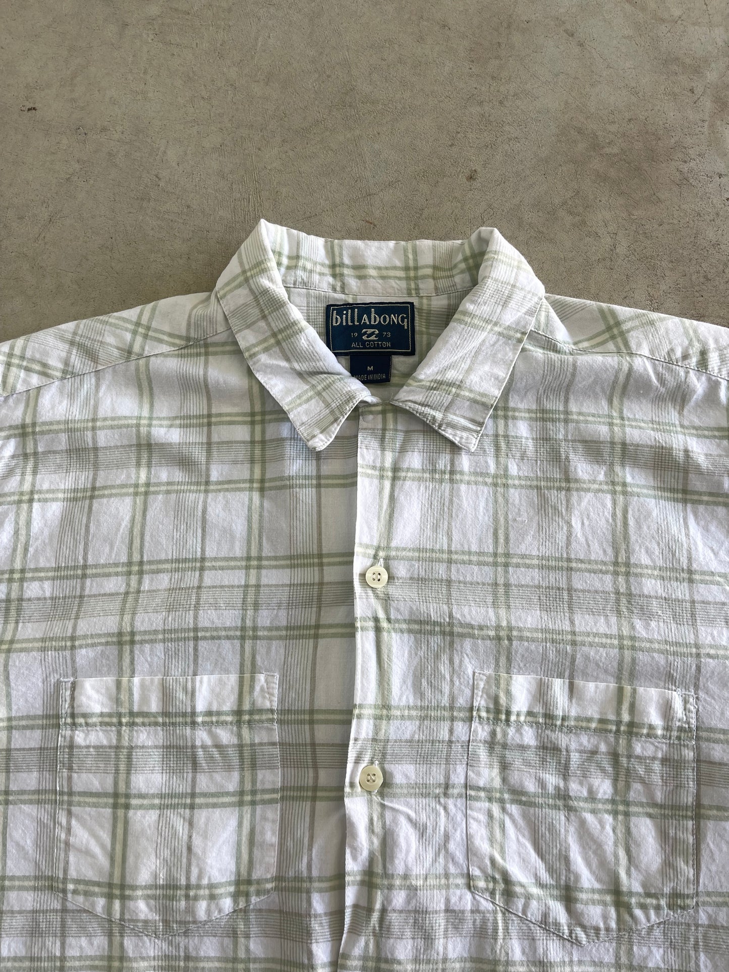 Vintage Billabong Short Sleeve Button Up Shirt (XL)