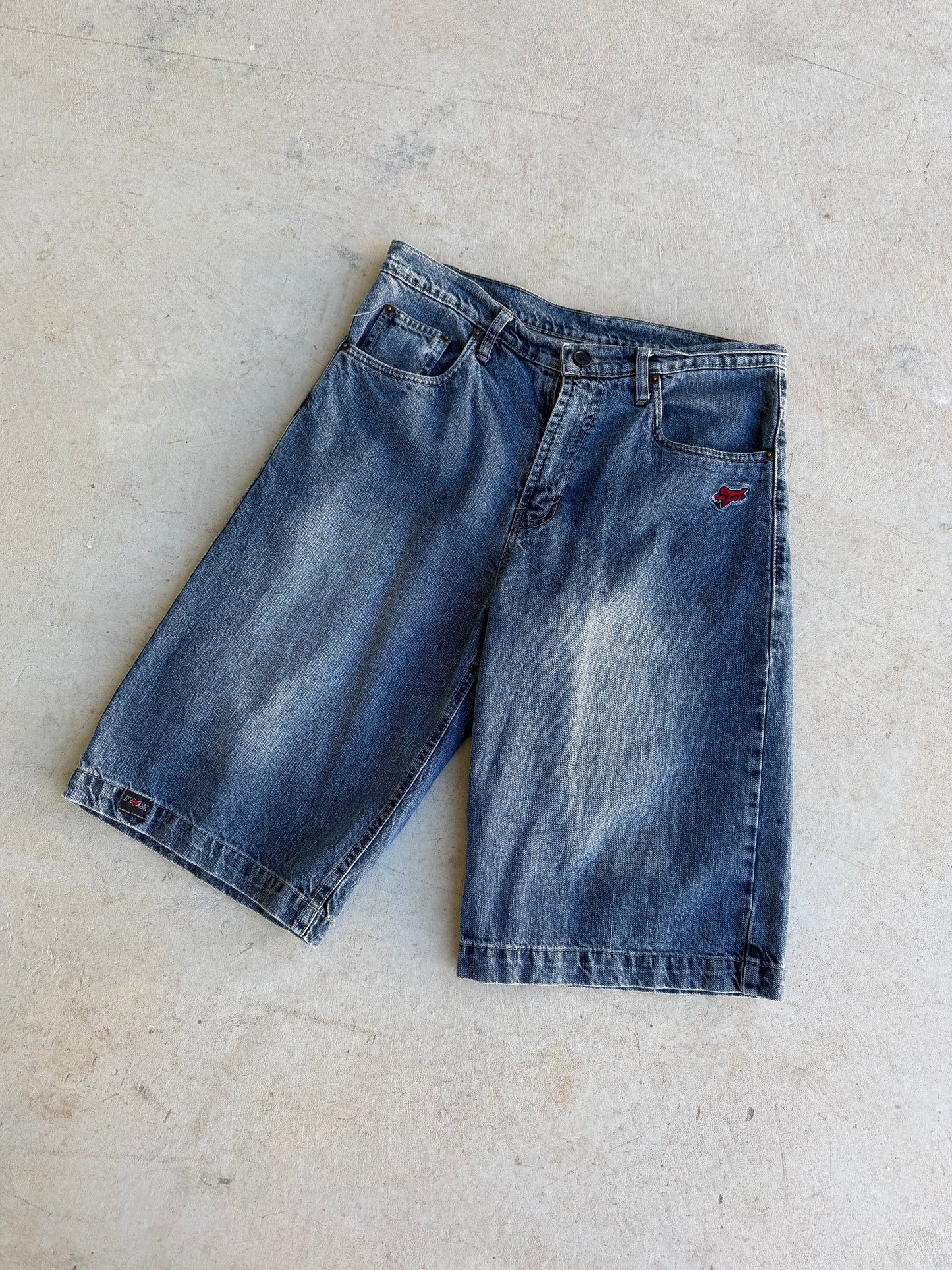 Y2K Fox Jorts (30-32)