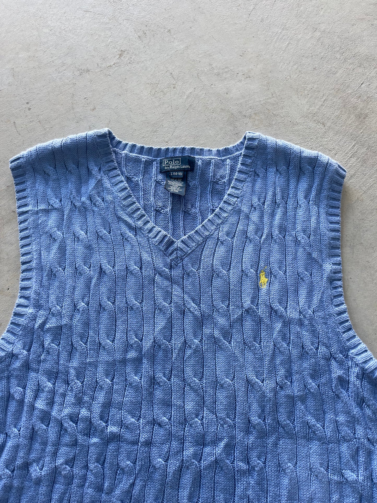 Vintage Polo Ralph Lauren Knitted Vest (M)