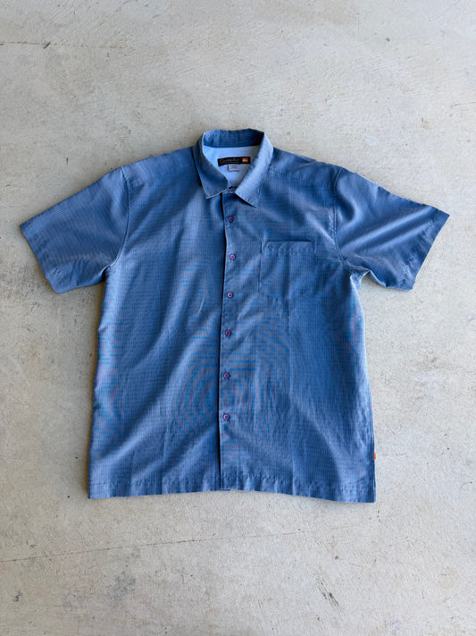 Vintage Quiksilver Short Sleeve Button Up Shirt (XL)