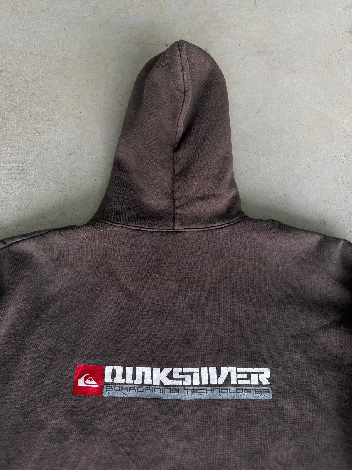 Vintage Quiksilver Full Zip Backhit Hoodie (XL)