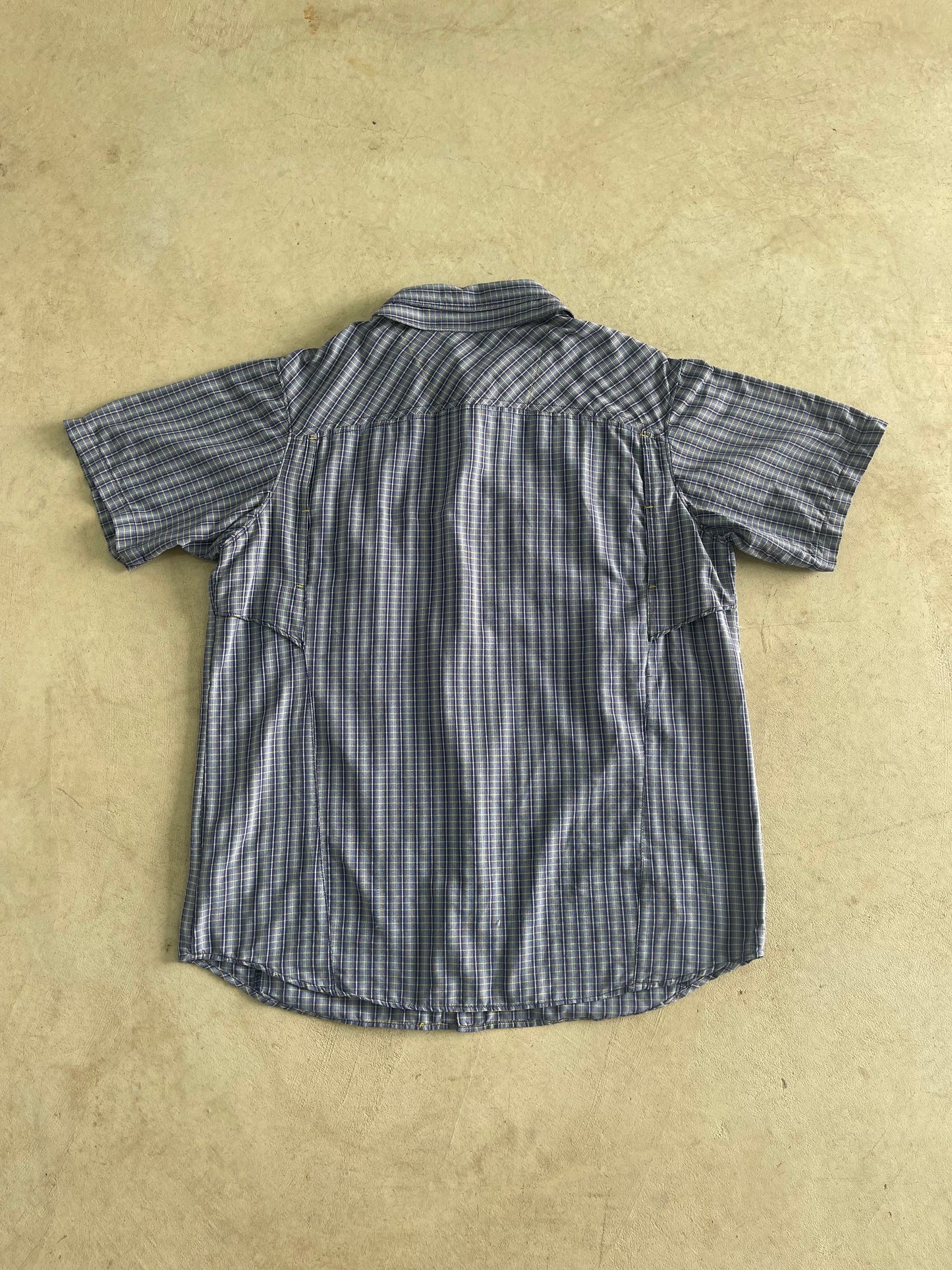 Vintage Columbia Short Sleeve Button Up Shirt (L)