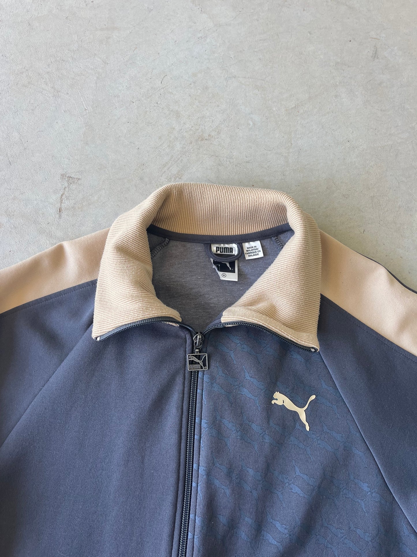 Y2K Puma Full Zip Jumper (M)