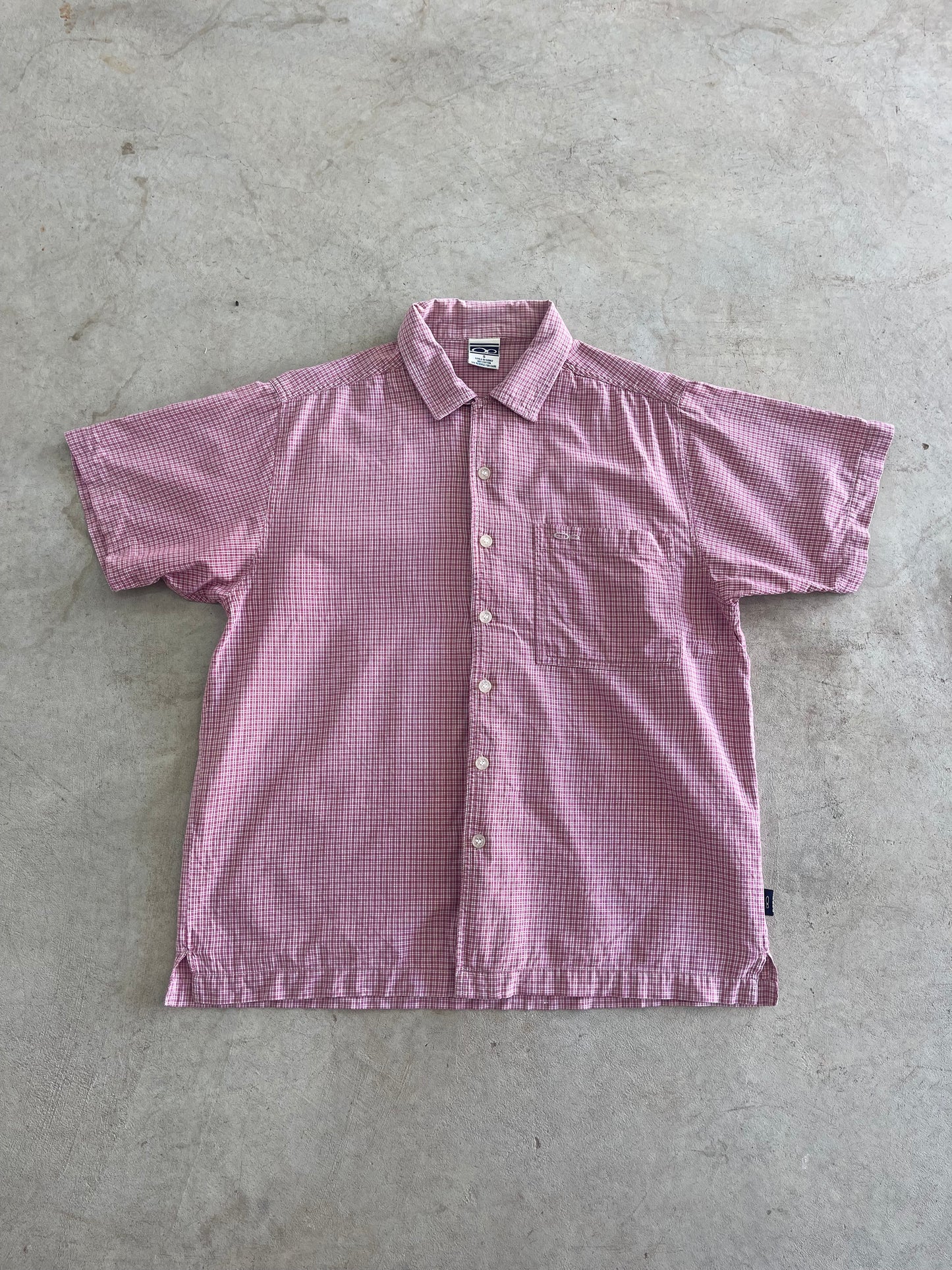 Vintage Ocean Pacific Short Sleeve Button Up Shirt (S)