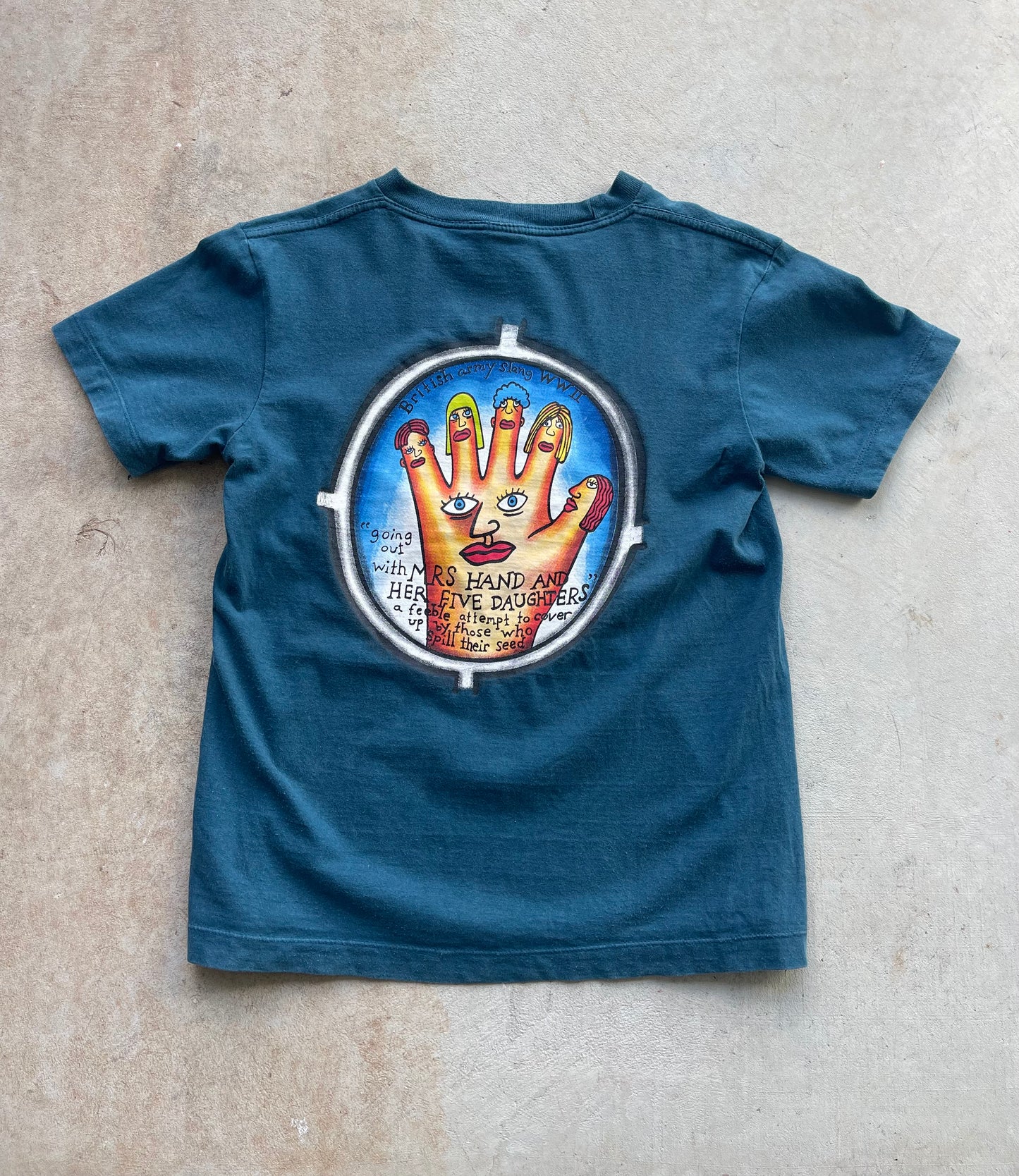 Vintage RARE Mambo ‘The Mrs Hand’ Tee (Woman’s Baby T)