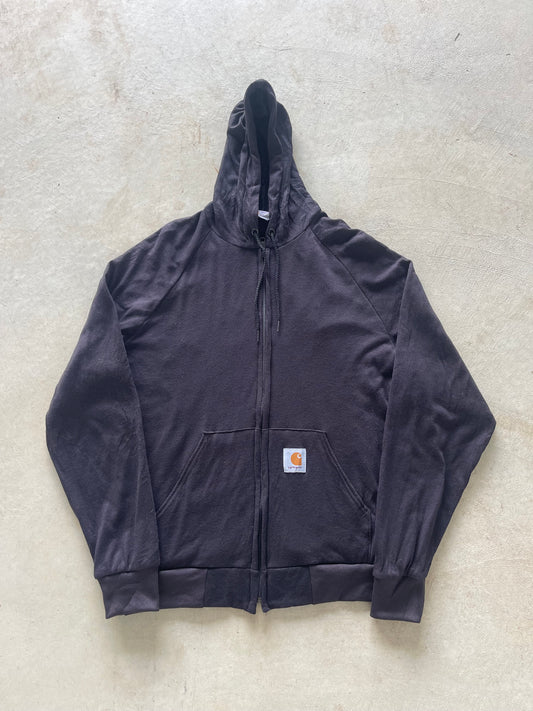 Vintage Carhartt Thin Full Zip Hoodie (L)