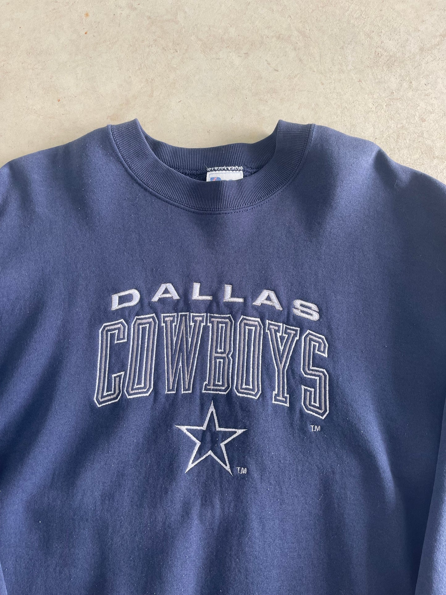 Vintage Dallas Cowboys NFL Embroidered Crewneck (L)