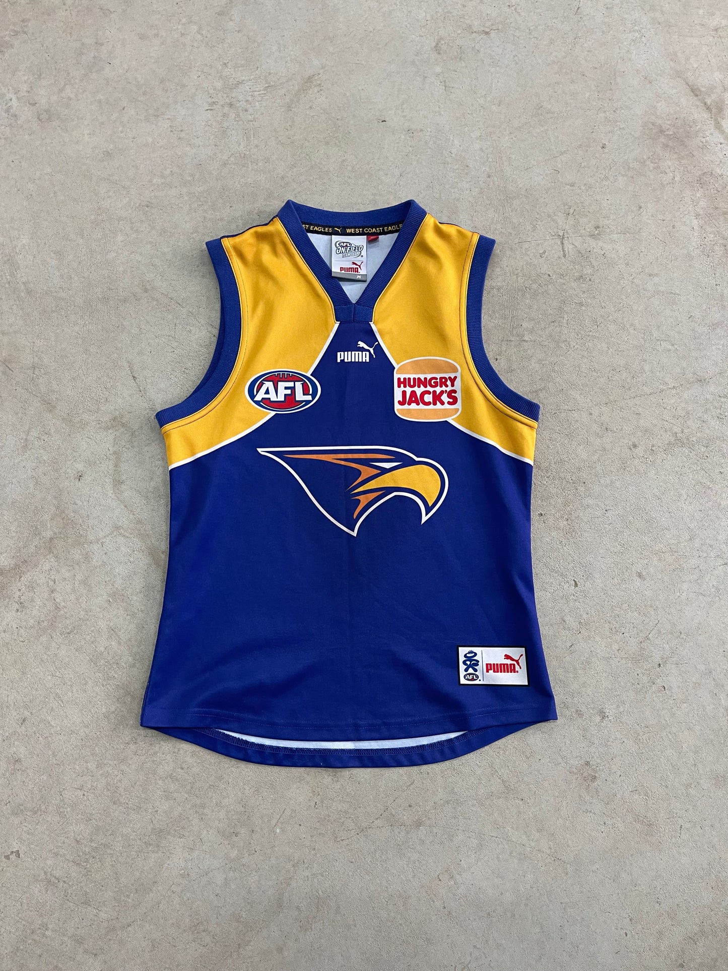 2006 Puma West Coast Eagles AFL Away Jersey (M)
