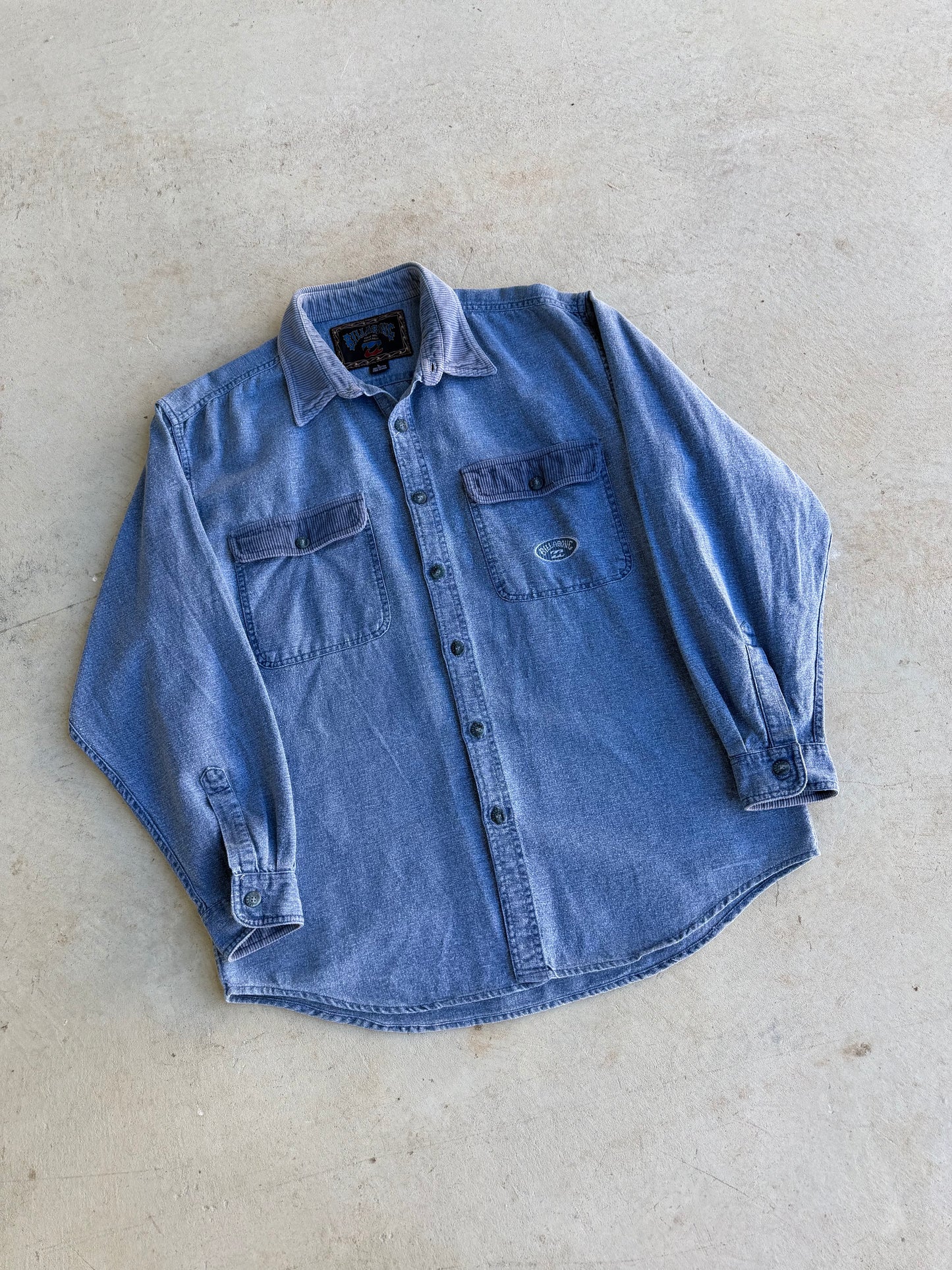 Vintage Billabong Thick Button Up Shirt (XL)