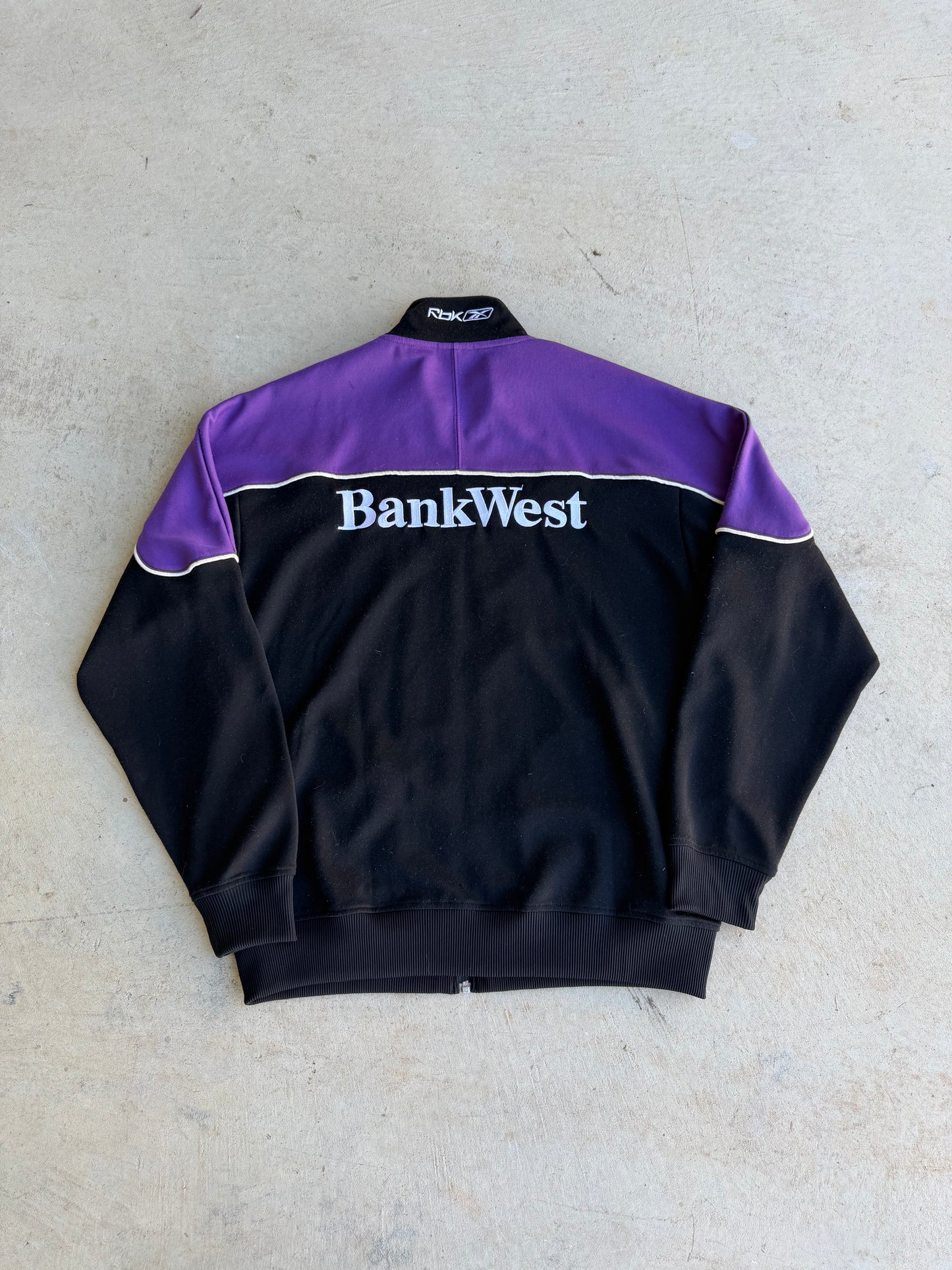 Vintage Reebok Fremantle Dockers AFL Full Zip Jumper (L)