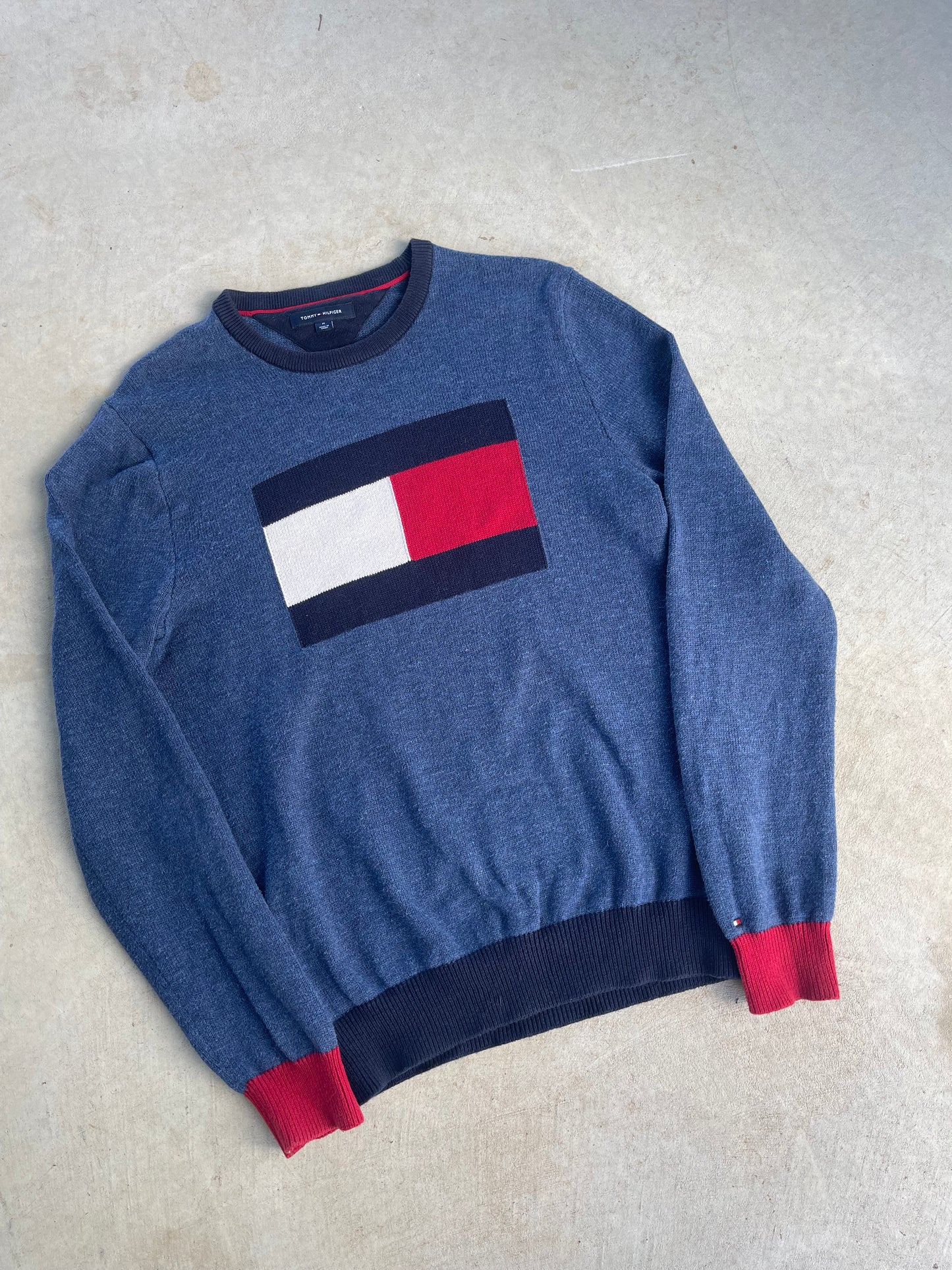 Vintage Tommy Hilfiger Knit Crewneck (M)