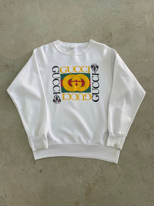 Vintage Bootleg Gucci Crewneck (L)