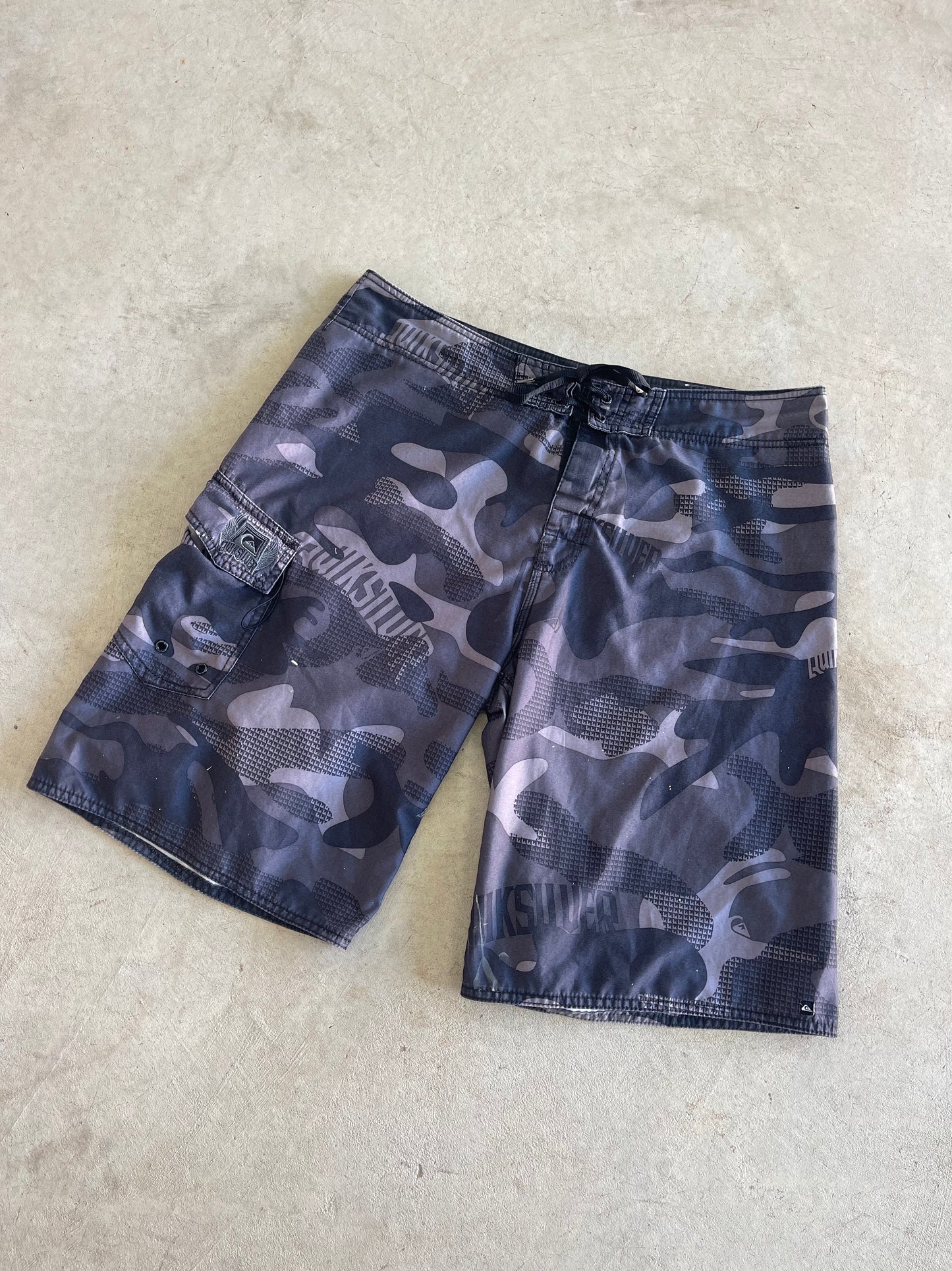 Y2K Quiksilver Camo Boardies (34)