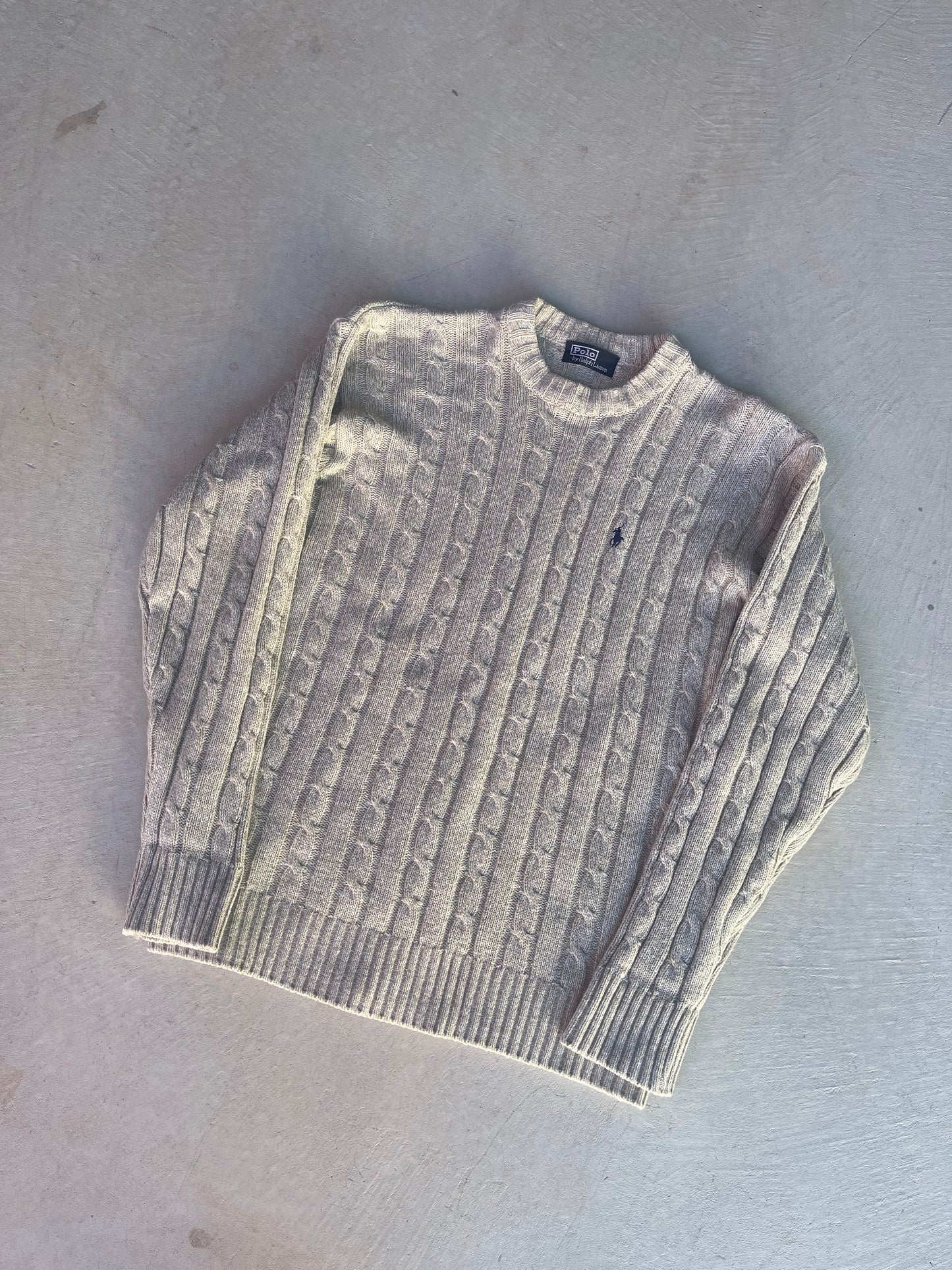 Vintage Polo Ralph Lauren Knitted Crewneck (M)