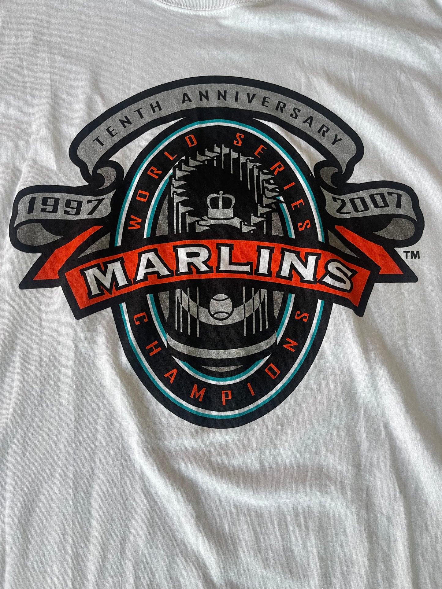 Florida Marlins Anniversary Tee (XL)