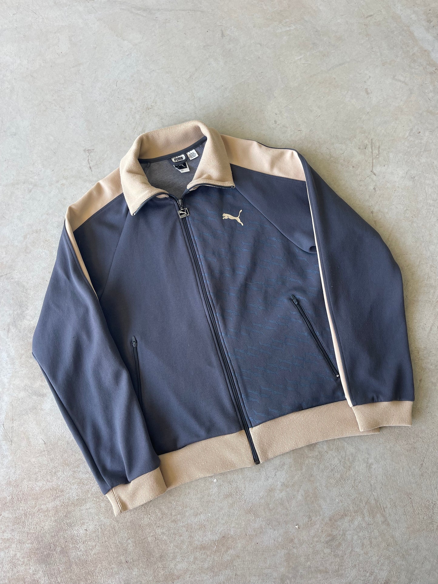 Y2K Puma Full Zip Jumper (M)