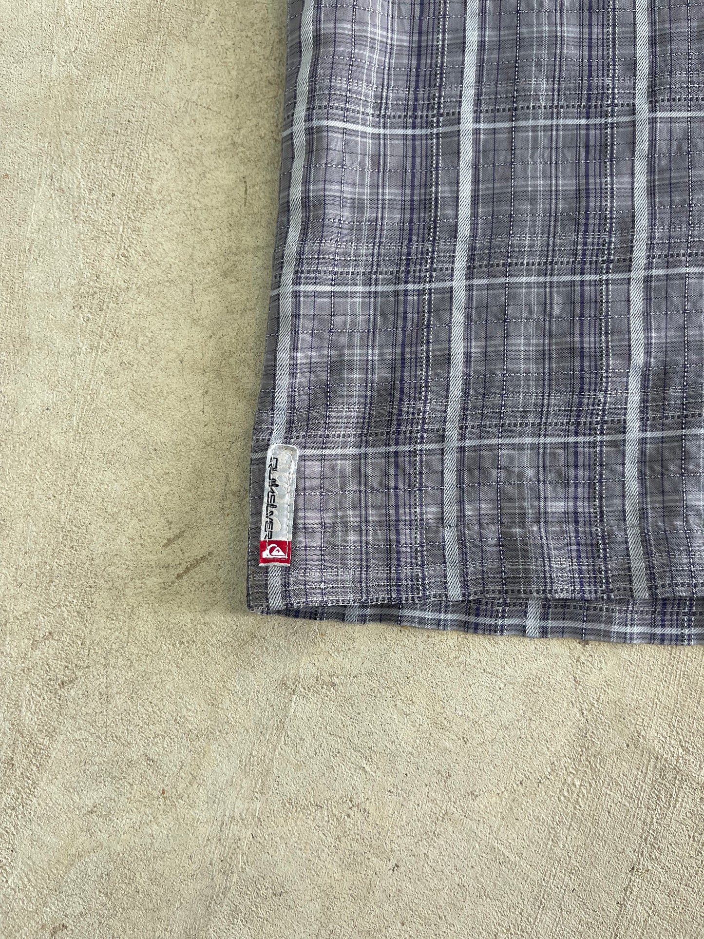 Vintage Quiksilver Short Sleeve Button Up Shirt (L)