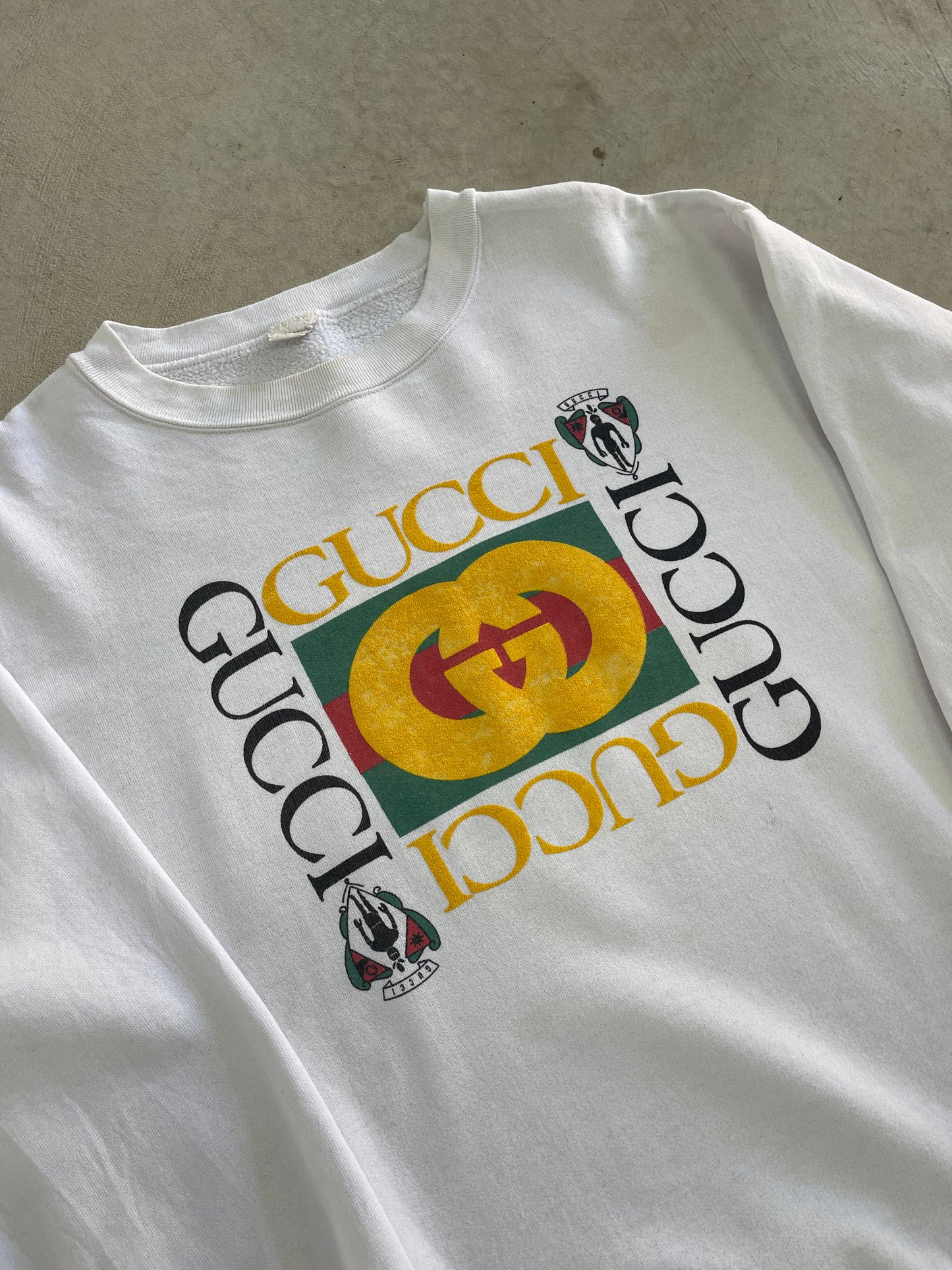 Vintage Bootleg Gucci Crewneck (L)