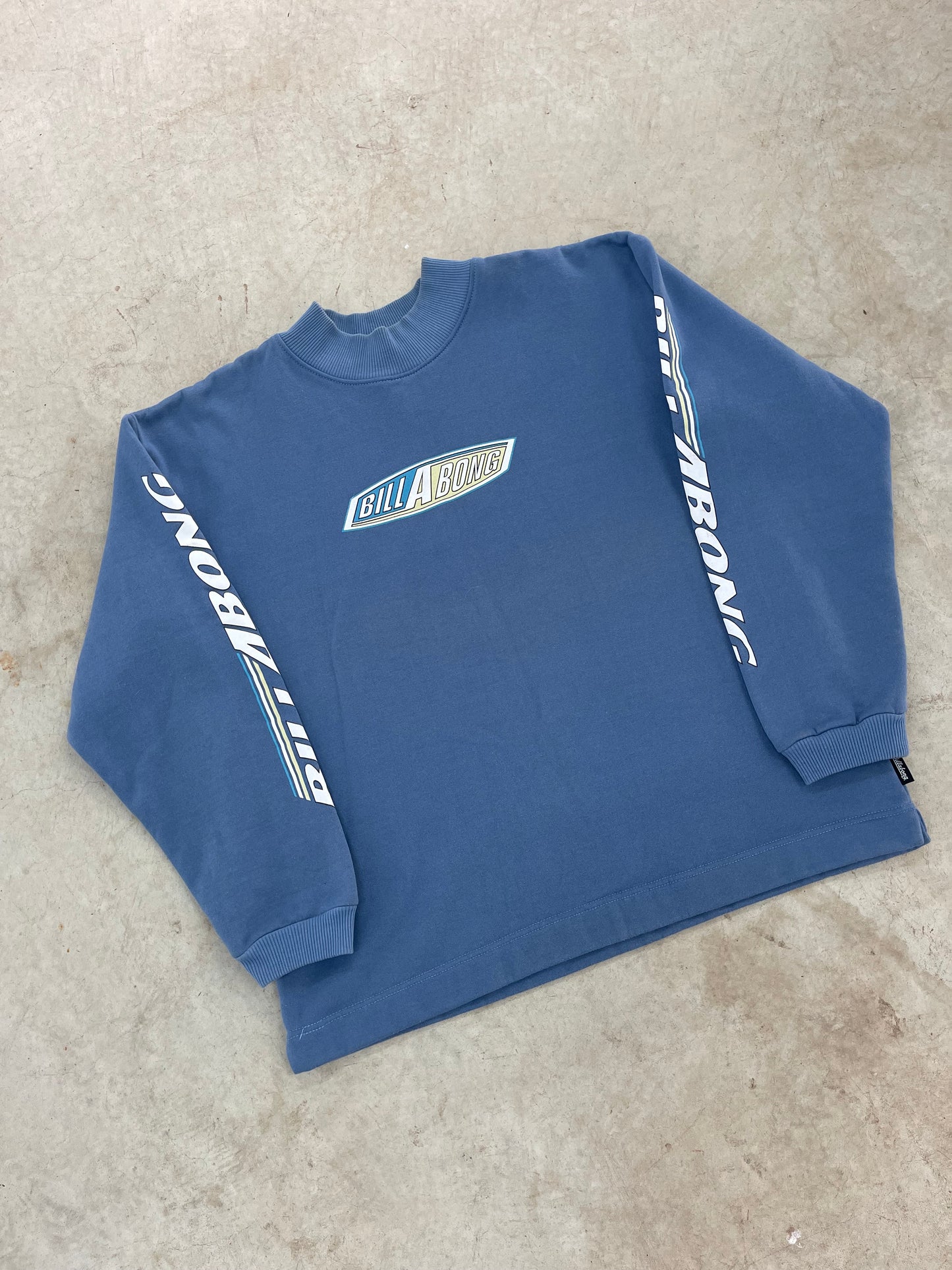 Vintage Billabong Spellout Crewneck Sweater (L-XL)