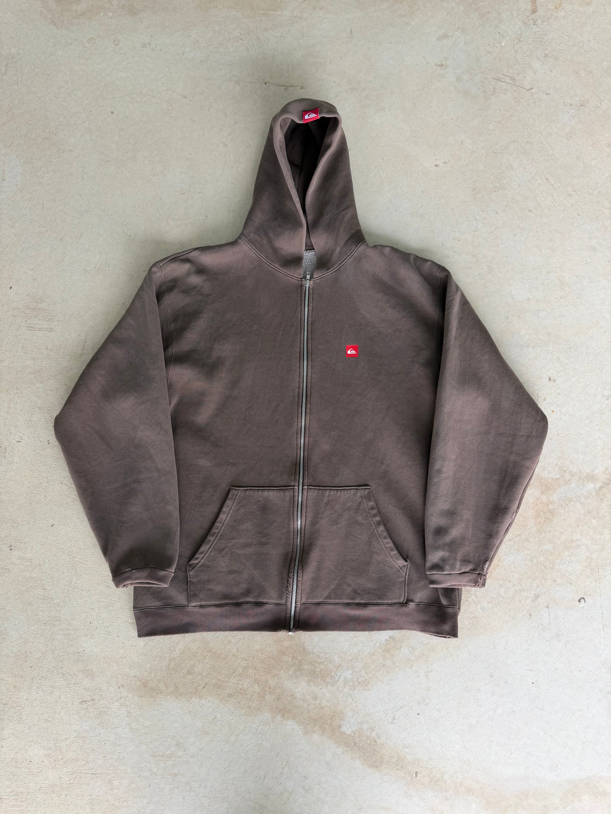 Vintage Quiksilver Full Zip Backhit Hoodie (XL)