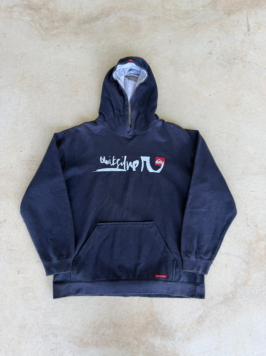 Vintage Quiksilver Spellout Hoodie (XL)