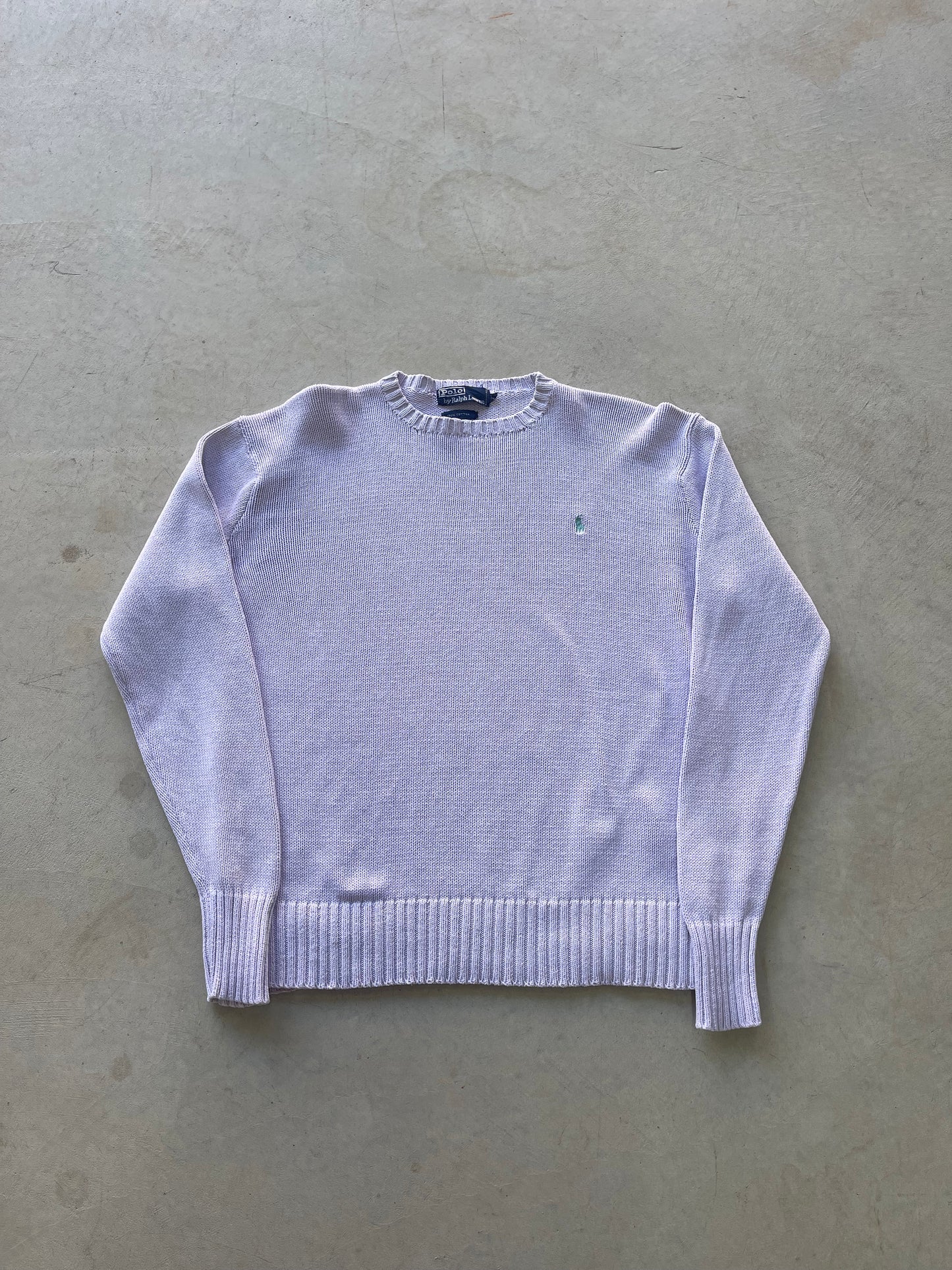 Vintage Polo Ralph Lauren Knitted Crewneck (M)