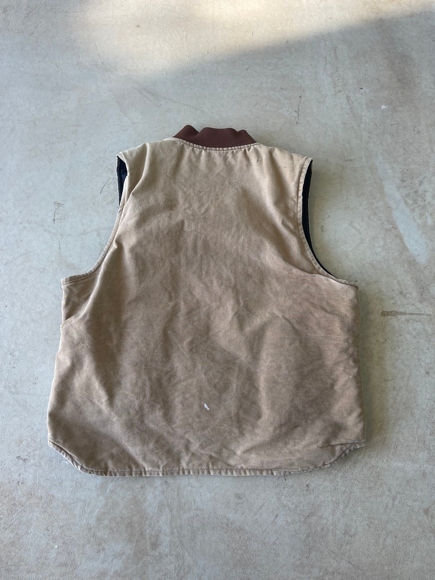Vintage Thrashed Carhartt Workwear Vest (L)