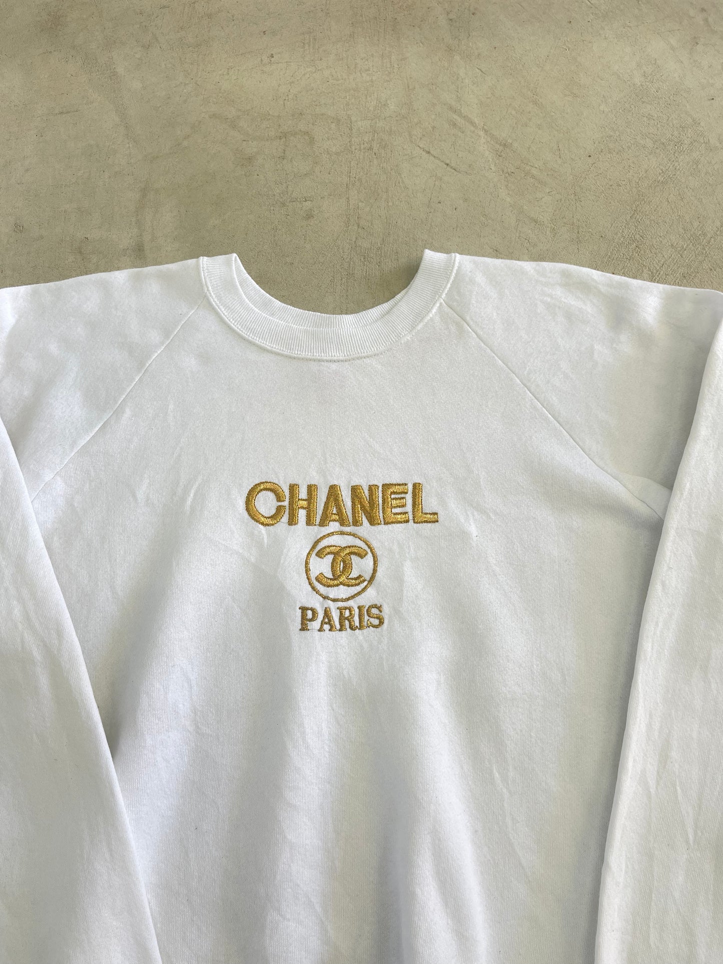 Vintage Bootleg Chanel Sweater (XL)