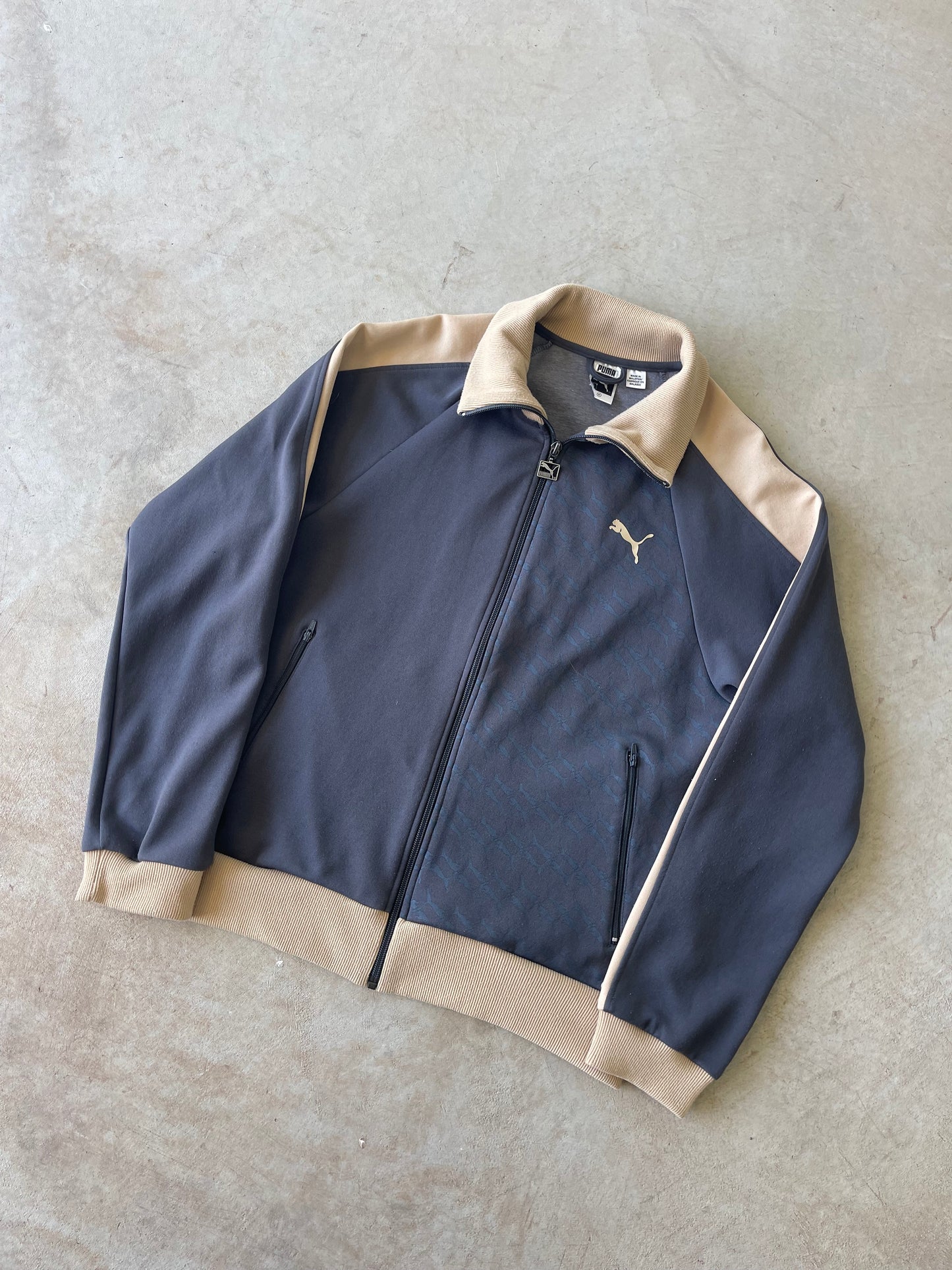 Y2K Puma Full Zip Jumper (M)