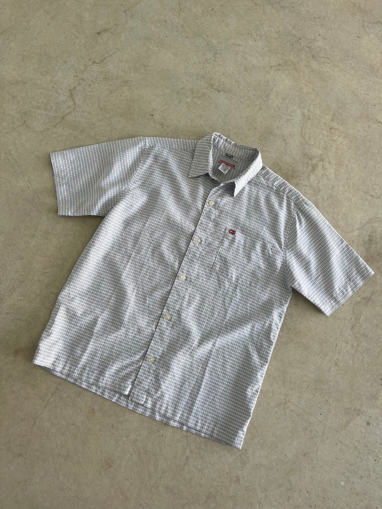 Vintage Quiksilver Short Sleeve Button Up Shirt (S)