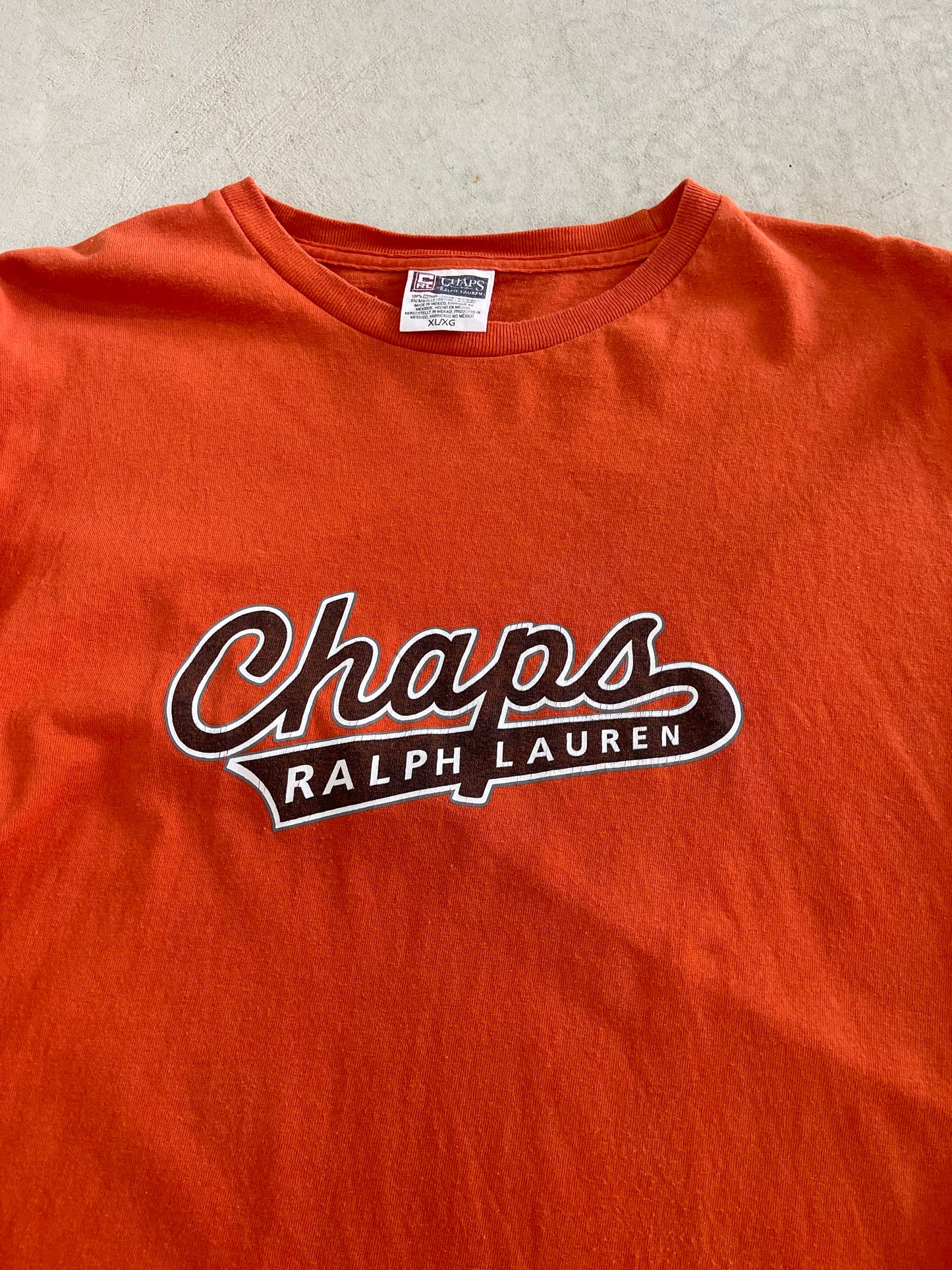 Vintage Chaps Ralph Lauren Long Sleeve Tee (XXL)
