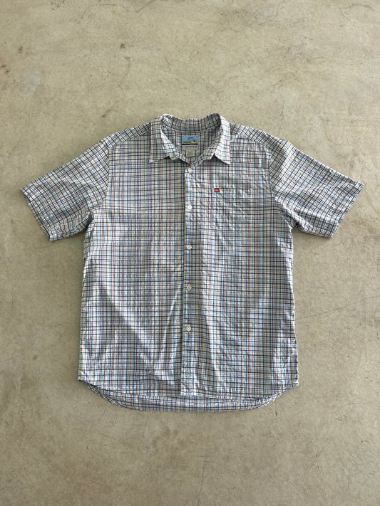 Vintage Quiksilver Short Sleeve Button Up Shirt (XL)