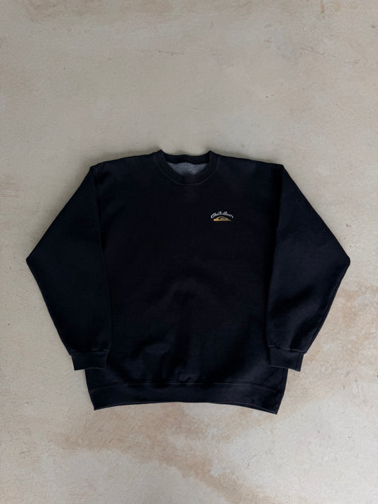 Vintage Quiksilver Embroidered Mini Logo Crewneck (L)