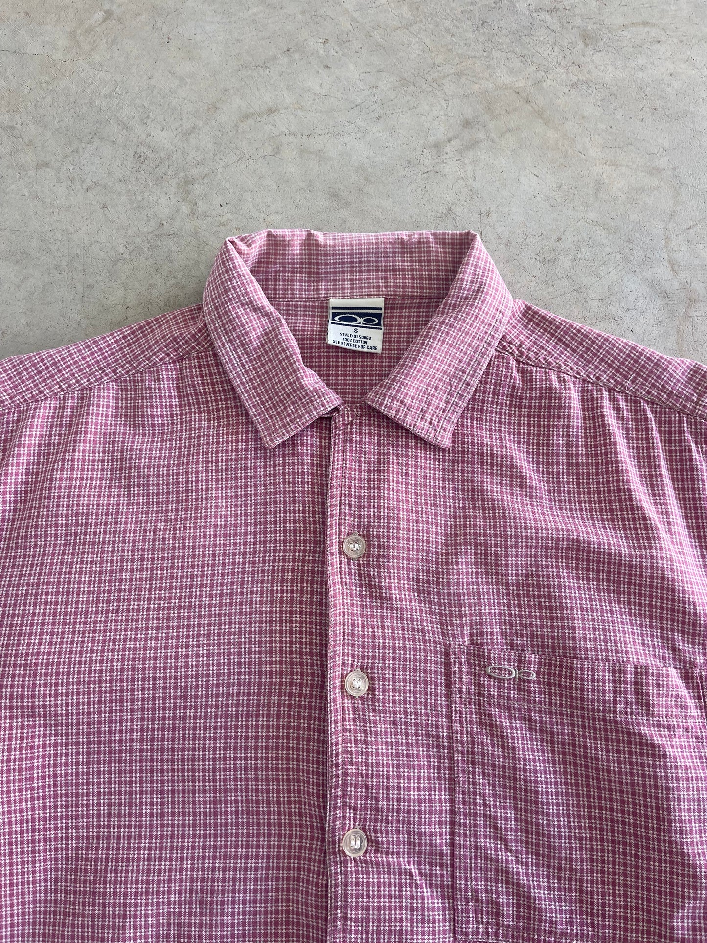 Vintage Ocean Pacific Short Sleeve Button Up Shirt (S)
