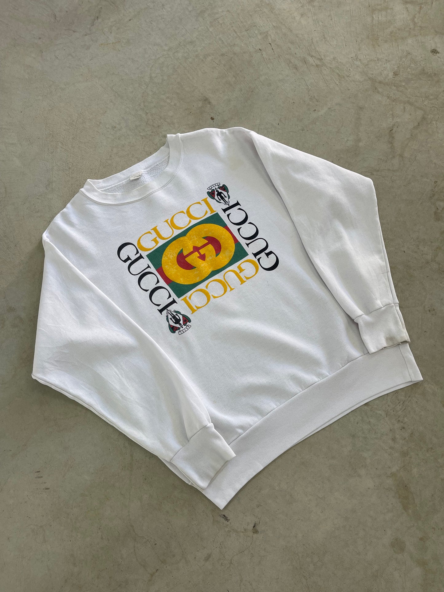 Vintage Bootleg Gucci Crewneck (L)