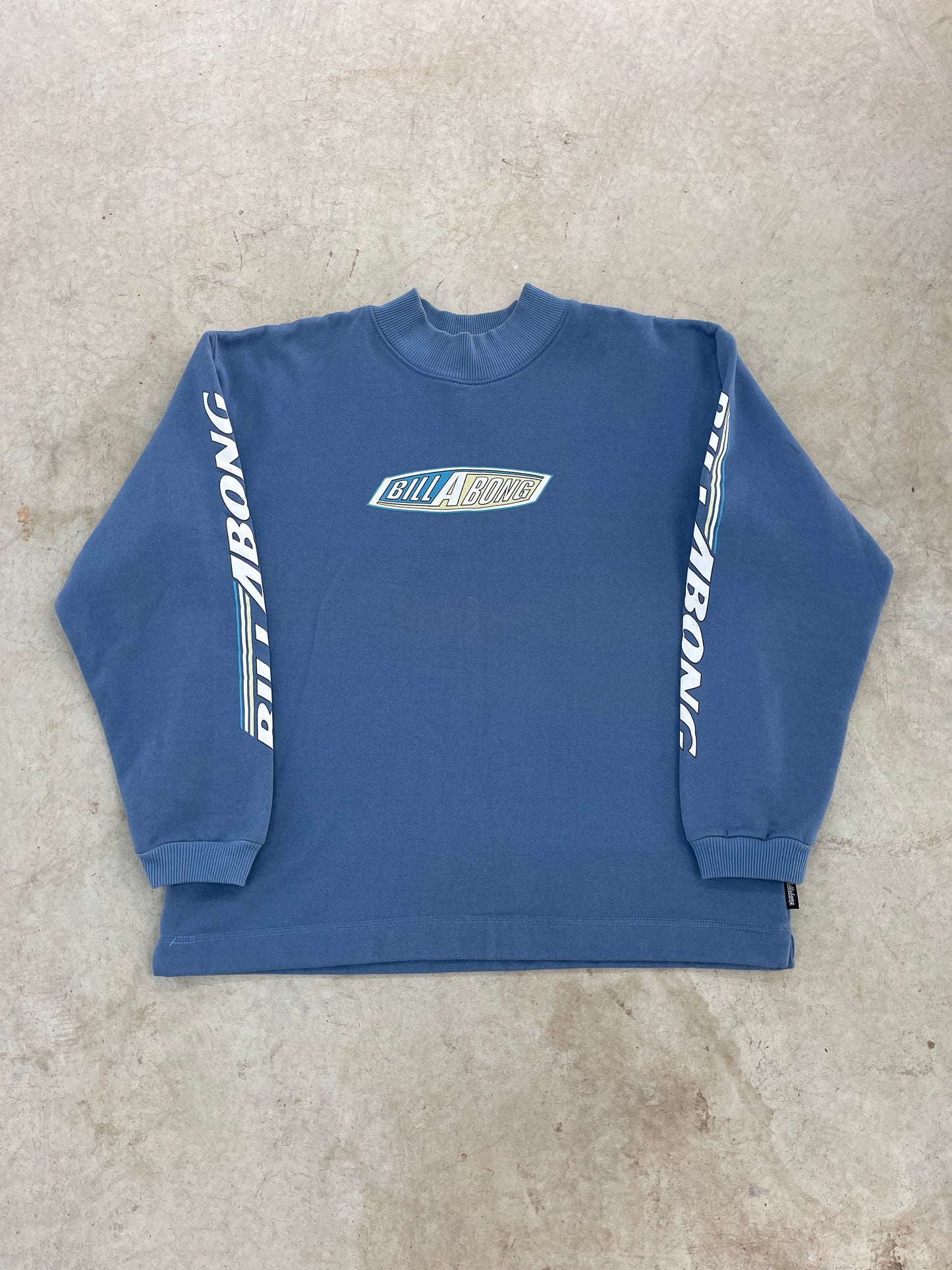 Vintage Billabong Spellout Crewneck Sweater (L-XL)