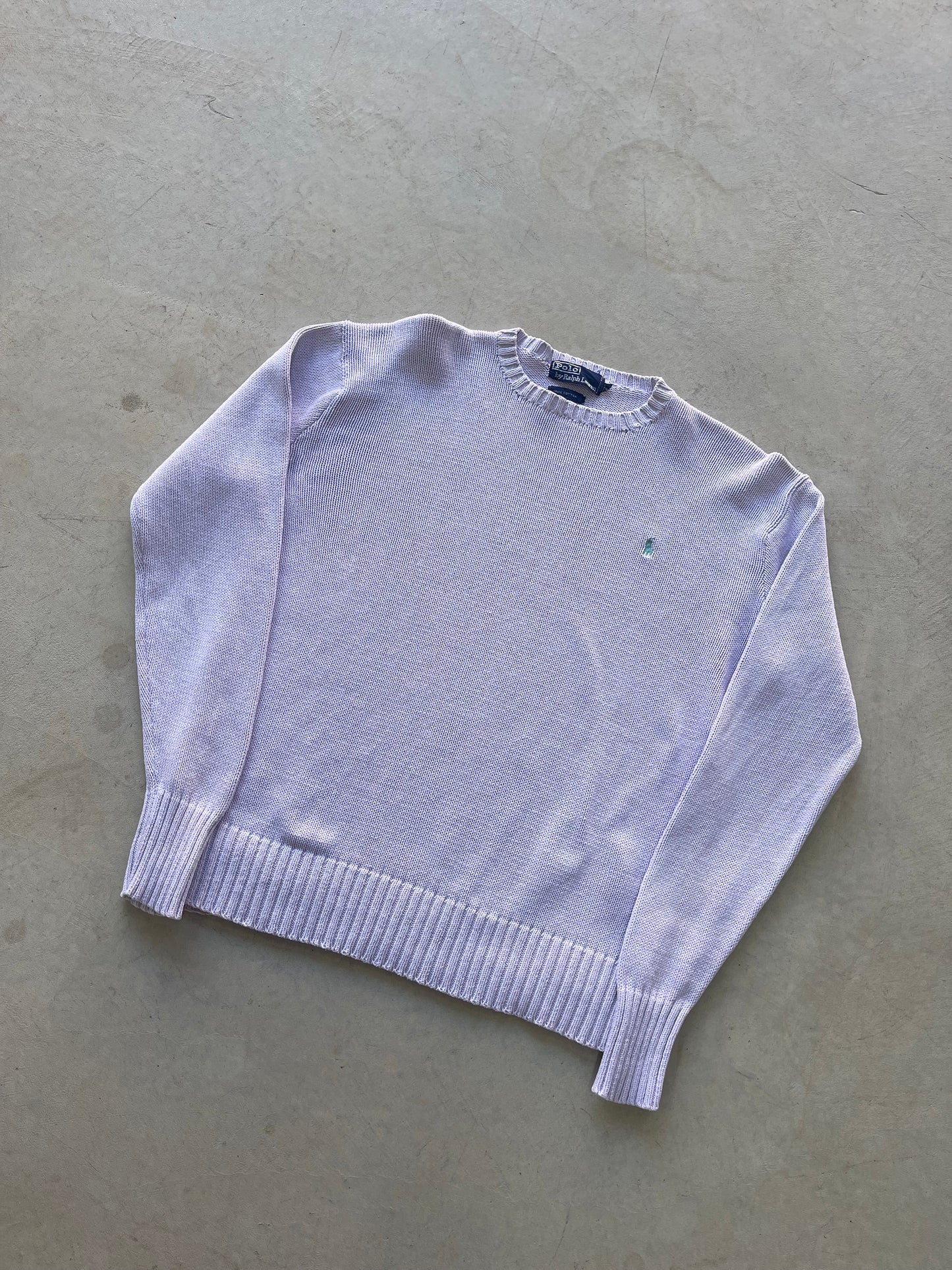 Vintage Polo Ralph Lauren Knitted Crewneck (M)